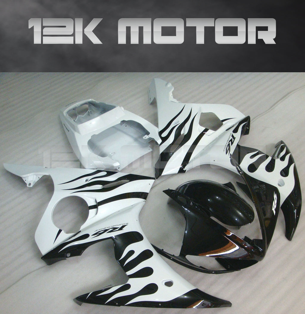 2003 - 2005 Yamaha YZF R6 Fairing 01 - Black Fairing