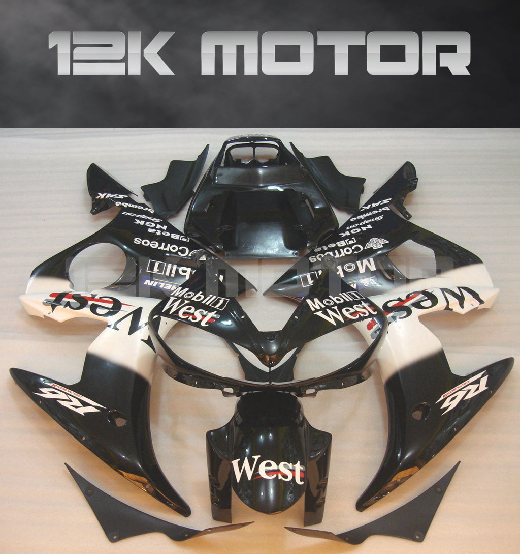 2003 - 2005 Yamaha YZF R6 Fairing 01
