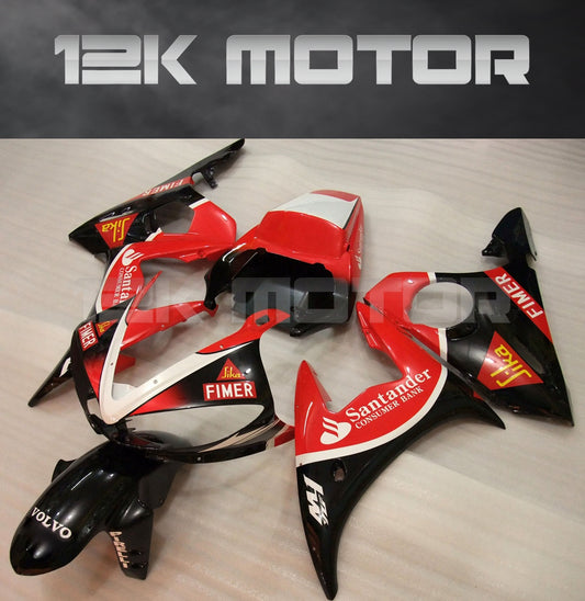 2003 - 2005 Yamaha YZF R6 Fairing 01