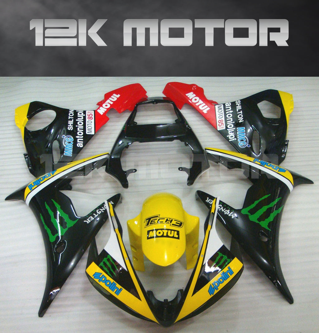 2003 - 2005 Yamaha YZF R6 Fairing 01