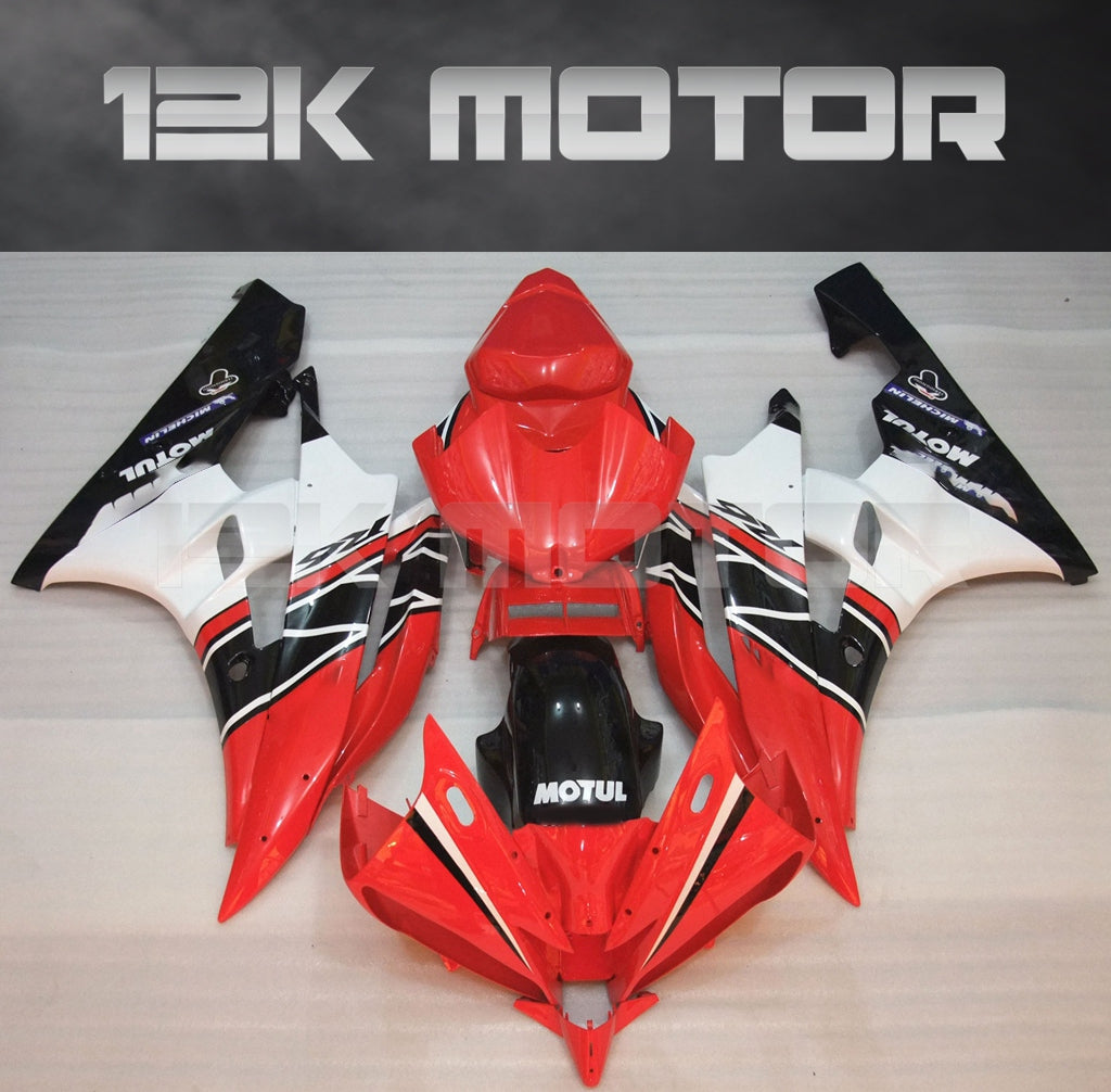 2006 - 2007 Yamaha YZF R6 Fairings 01 