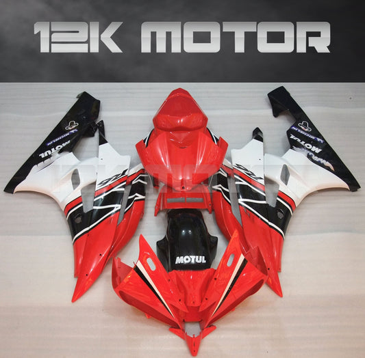 2006 - 2007 Yamaha YZF R6 Fairings 01 