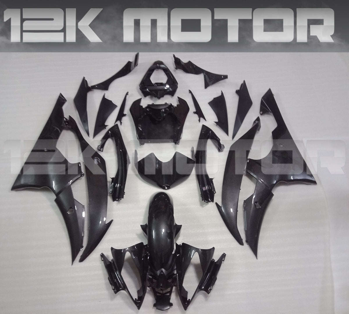 Carbon Fiber Scheme Fairing fit for Yamaha R6 2008-2016 Aftermarket ...