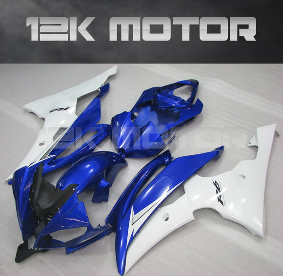 2000 Yamaha R6 Custom Blue and White Fairingfit for Yamaha R6 2008-2016 Aftermarket Fairing Kits