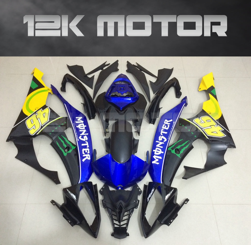2008 - 2016 Yamaha YZF R6 Fairing 01