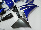 2009 - 2012 Blue Fairing Kit For Yamaha 01