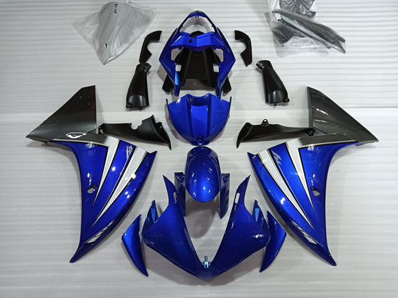 2009 - 2012 Blue Fairing Kit For Yamaha 03