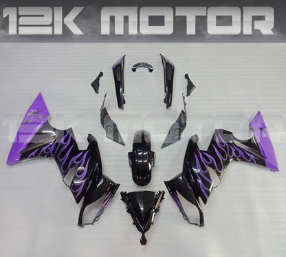2009 - 2012 Purple Fairing Kit For Kawasaki Ninja 650 Fairing 01