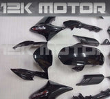 2010 - 2015 Kawasaki ER6N Black Fairing 05