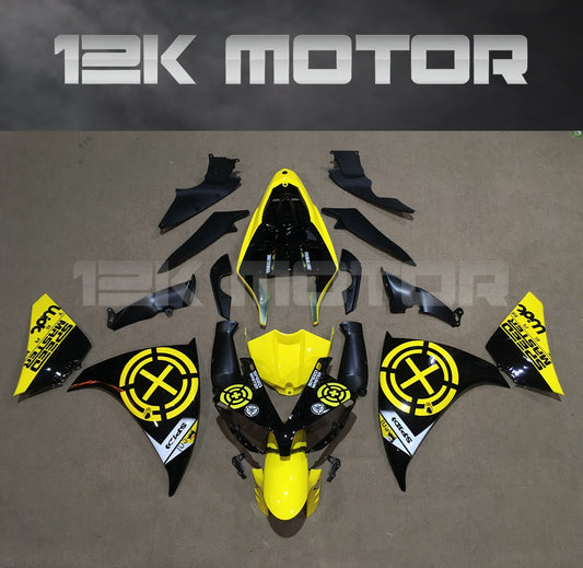 Yellow Fairing For Yamaha YZF R1 Fairing 01