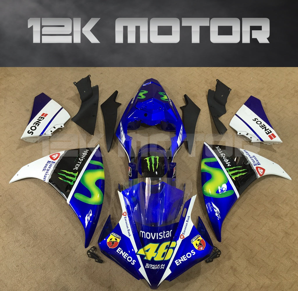 Monster Color Fairing 2013 - 2014 Yamaha YZF R1 Fairing 01