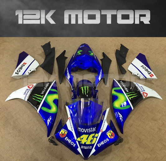 Monster Color Fairing 2013 - 2014 Yamaha YZF R1 Fairing 01