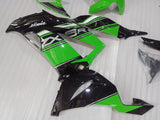 2013 - 2018 Kawasaki ZX6R Green Fairing 01