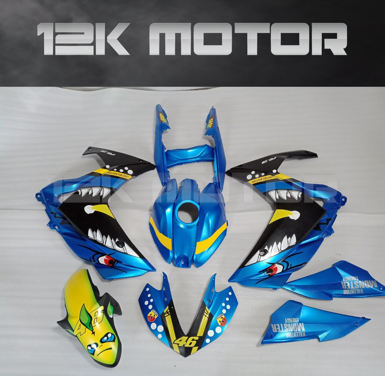 2017 Yamaha R3 Aftermarket Fairing 