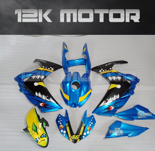 2017 Yamaha R3 Aftermarket Fairing 