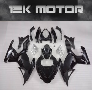 2018 - 2023 Black Kawasaki Ninja 400 Fairing 02