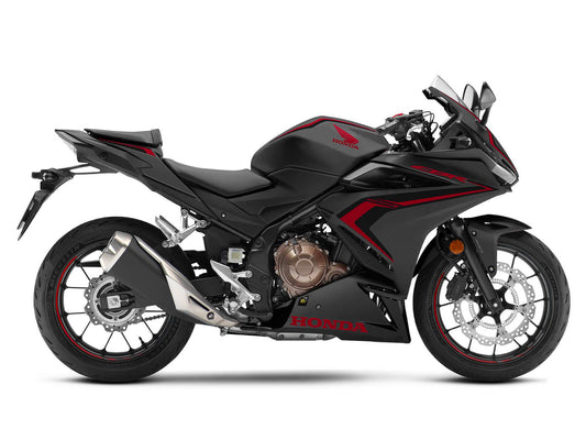 MATT BLACK FAIRING KIT FOR HONDA CBR500R 2019-2022