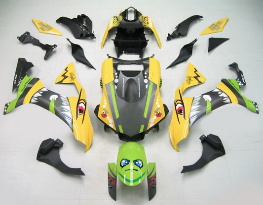 2020 - 2022 Red Black Fairing Kit 01