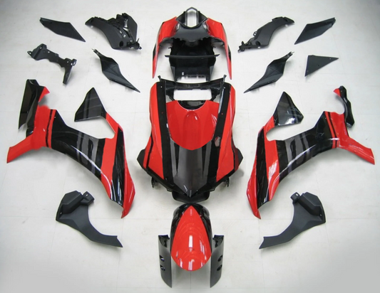 2020 - 2022 Red Black Fairing Kit 01