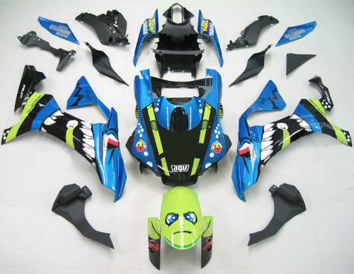2020 - 2022 Yamaha YZF R1 Fairing 01