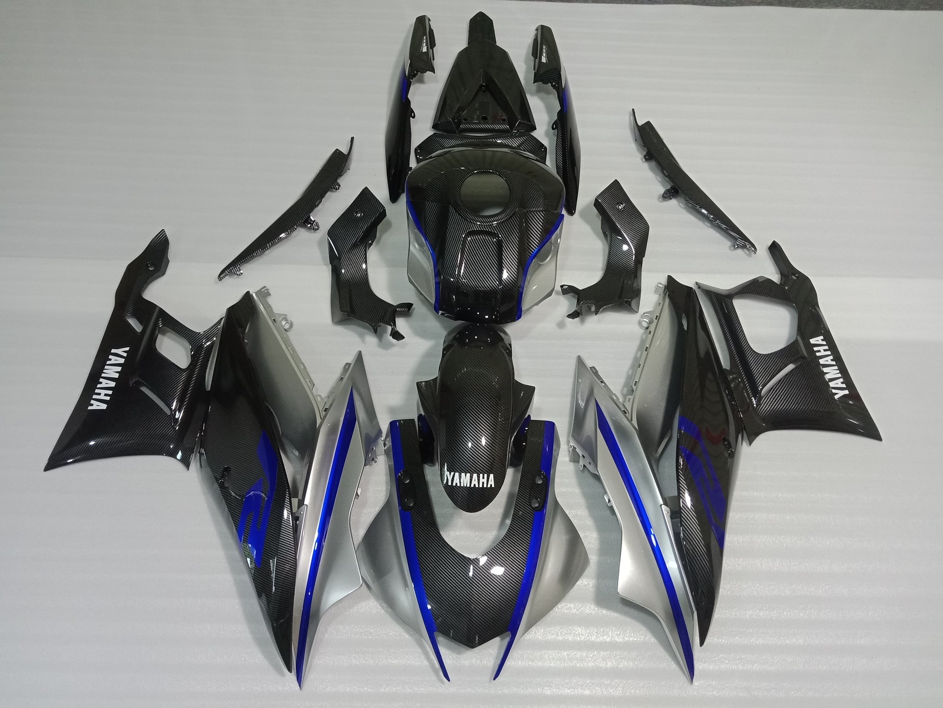 2019 2021 Yamaha R3 R25 Fairing Carbon Fiber Paint Set 12K