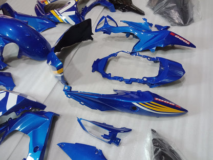 ---AU STOCKING---Fit Suzuki GSXR GSX-R 1000 2009 - 2016 Blue Design Fairing Kit