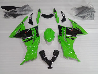 ---AU STOCKING---Fit KAWASAKI Ninja 300 Green Fairing Kit