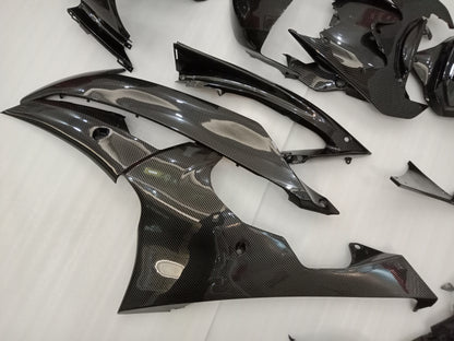 ---AU STOCKING--- Carbon Fiber Style Fairing Kit For Yamaha R6 2008-2016