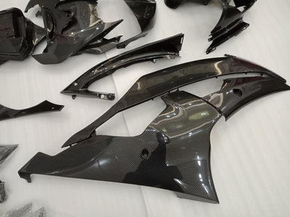 ---AU STOCKING--- Carbon Fiber Style Fairing Kit For Yamaha R6 2008-2016