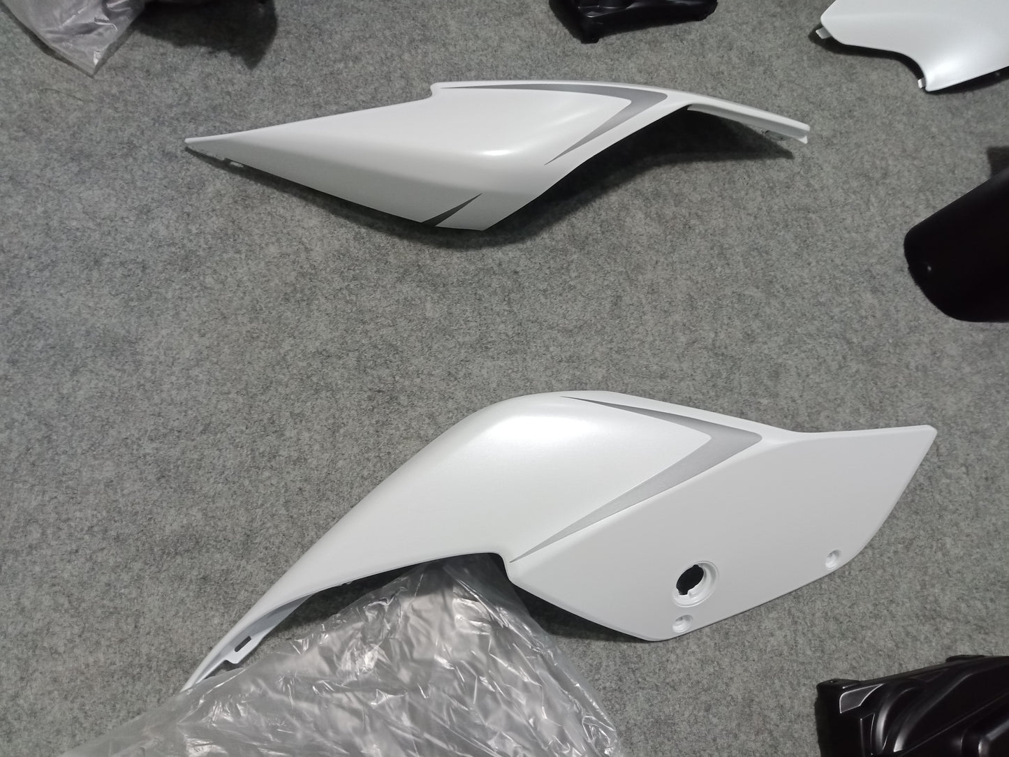 ---AU STOCKING--- Pearl White Fairing Kit for Ducati 959 1299