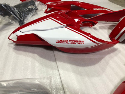 ---AU STOCKING--- Red Fairing Kit for Ducati 848 1098 1198