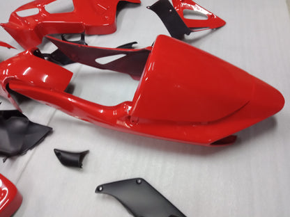 Red Fairing Kit Fit HONDA VFR800 1998-2001
