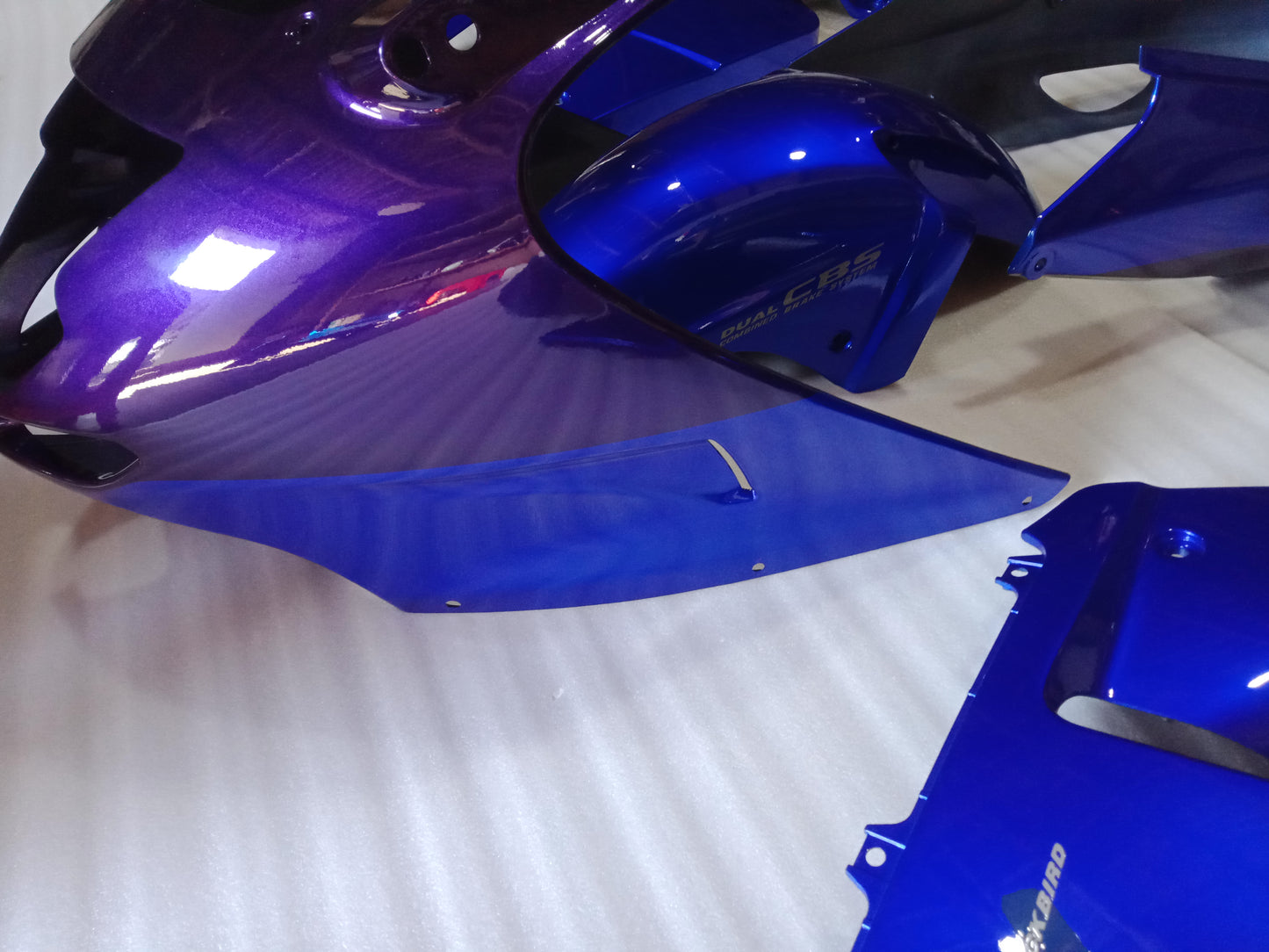 ---AU STOCKING---Fit Honda CBR1100XX BLACKBIRD Blue Fairing Kit