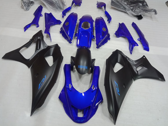---AU STOCKING--- Black Blue Fairing Kit For Yamaha R7 2021 2022 2023 2024