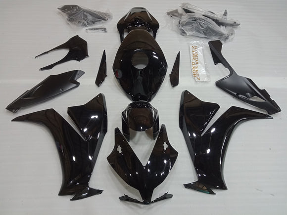 ---AU STOCKING---Fit Honda CBR1000RR 2012 - 2016 Gloss Black Fairing Kit With Gifts