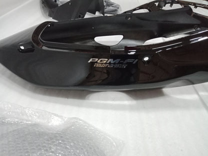 ---AU STOCKING---Black Gold Fairing Fit For Honda CBR1100XX BLACKBIRD