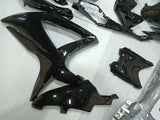 ---AU STOCKING---Fit Suzuki GSXR GSX-R 600 750 2008 2009 2010 K8 Gloss Black Fairing Kit