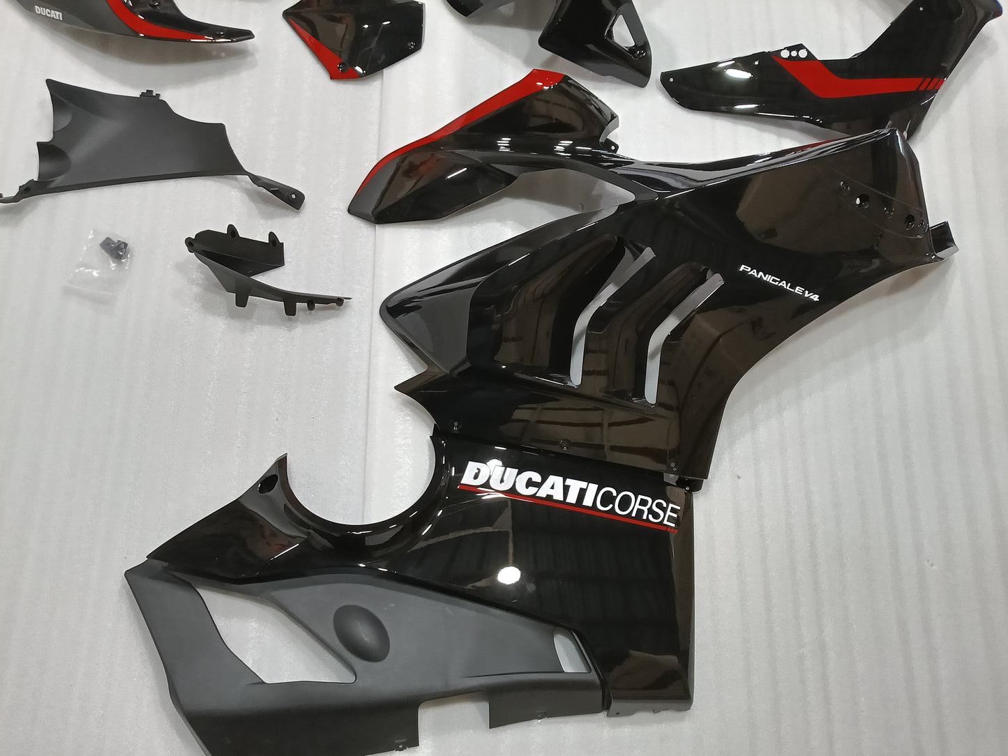 Ducati Panigale V4 S 2020-2021 Black Fairing Kit