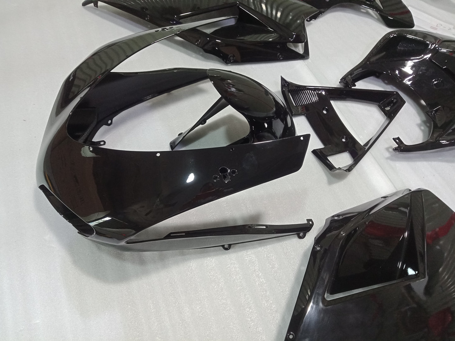 ---AU STOCKING--- Black Fairing Kit for Ducati 848 1098 1198