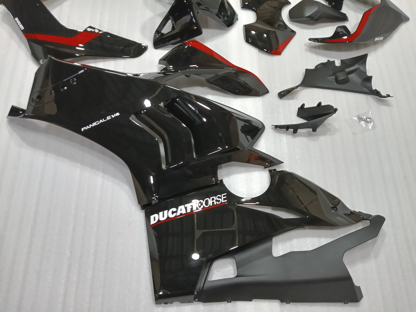 Ducati Panigale V4 S 2020-2021 Black Fairing Kit