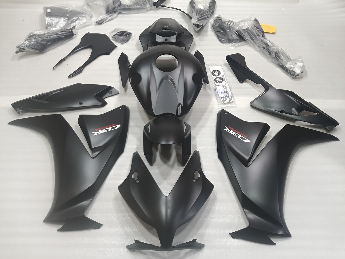 ---AU STOCKING---Fit Honda CBR1000RR 2012 - 2016 Matt Black Fairing Kit