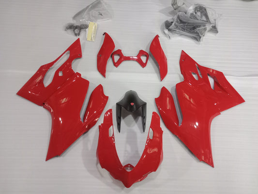 ---AU STOCKING--- Red Fairing Kit for Ducati 899 1199