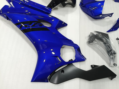 ---AU STOCKING--- Black Blue Fairing fit for Yamaha R6 2017-2022 Fairing Kit