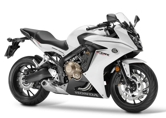 WHITE FAIRING KIT FOR HONDA CBR650F 2014-2019
