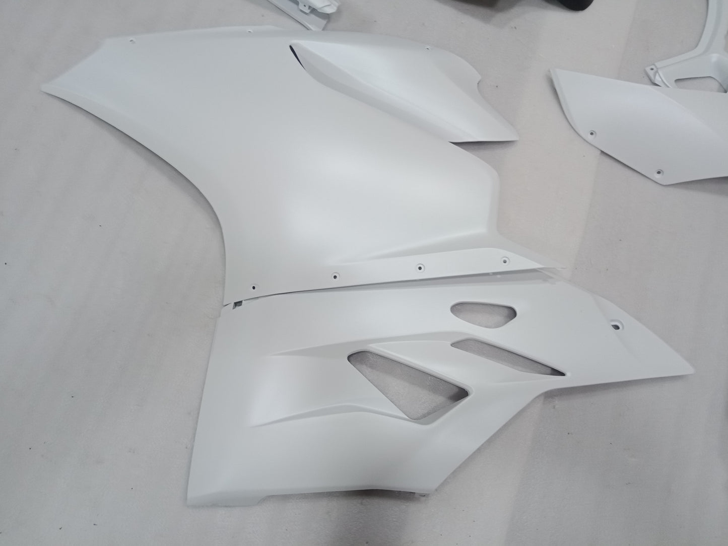 ---AU STOCKING--- Pearl White Fairing Kit for Ducati 899 1199