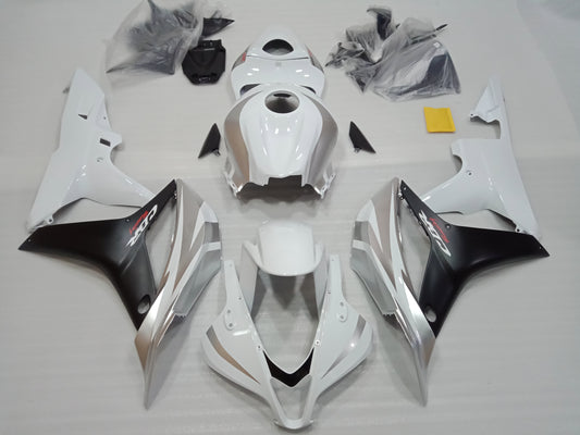 ---AU STOCKING---White Silver Fairing Kit For Honda CBR600RR 2007 2008