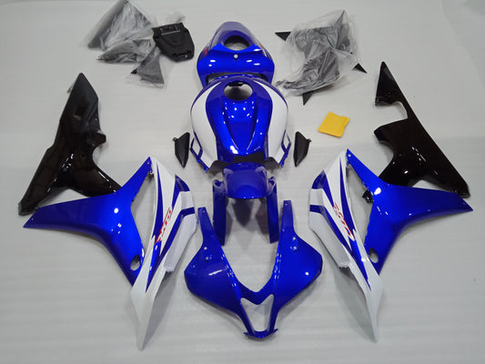---AU STOCKING---Blue White Fairing Kit For Honda CBR600RR 2007 2008