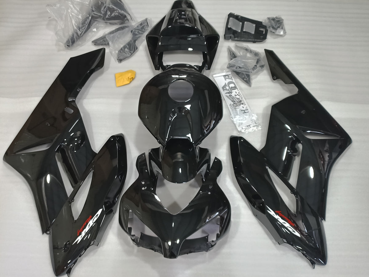 ---AU STOCKING---Fit Honda CBR1000RR 2004 2005 Gloss Black Fairing Kit