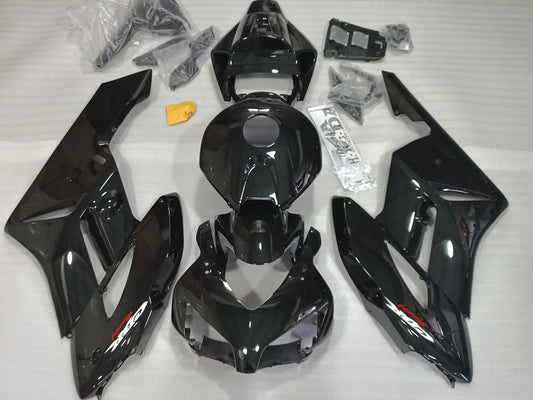 ---AU STOCKING---Fit Honda CBR1000RR 2004 2005 Gloss Black Fairing Kit