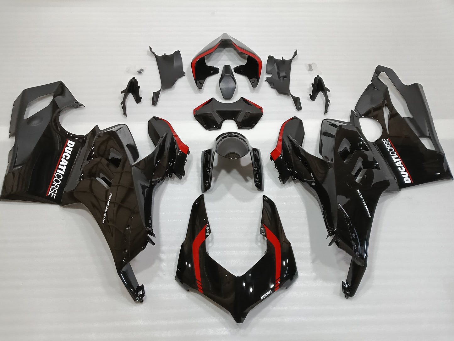 Ducati Panigale V4 S 2020-2021 Black Fairing Kit
